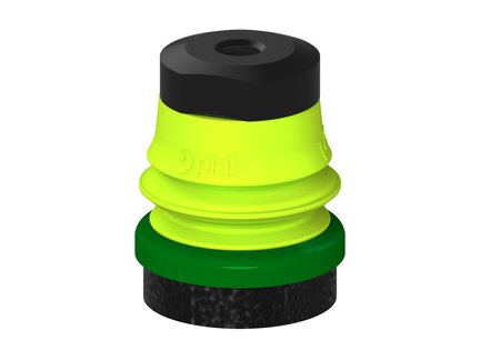 Przysawka piGRIP, warga piankowa, Ø25 mm, pianka EPDM (miękka), 1 mieszek, podstawa typ 1, (G.FLI25S.B1.S1.MM6F.00) (9976492) - Piab