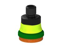 Przysawka piGRIP, warga piankowa, Ø25 mm, pianka NR (mocna), bez mieszków, podstawa typ 1, gwint M10 zew., (G.FLI25F.F.S1.MM10M.00) (9928759) - Piab