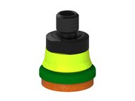 Przysawka piGRIP, warga piankowa, Ø25 mm, pianka NR (mocna), bez mieszków, podstawa typ 1, gwint M10 zew., (G.FLI25F.F.S1.MM10M.00) (9928759) - Piab