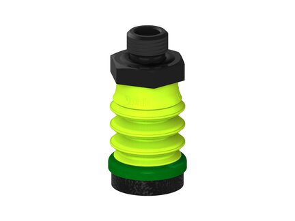 Przysawka piGRIP, warga piankowa, Ø25 mm, pianka EPDM (miękka), 3 mieszki, podstawa typ 1, G1/4" zew., piSAVE 03/60 (G.FLI25S.B3.S1.G14M.13) (9908455) - Piab