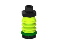 Przysawka piGRIP, warga piankowa, Ø25 mm, pianka EPDM (miękka), 3 mieszki, podstawa typ 1, G1/4" zew., filtr siatkowy (G.FLI25S.B3.S1.G14M.01) (9903460) - Piab