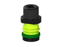 Przysawka piGRIP, warga piankowa, Ø25 mm, pianka EPDM (miękka), 1 mieszek, podstawa typ 1, NPT 1/2" zew., (G.FLI25S.B1.S1.NT12M.00) (9940378) - Piab