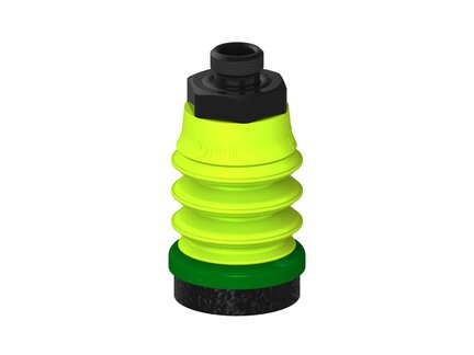 Przysawka piGRIP, warga piankowa, Ø25 mm, pianka EPDM (miękka), 3 mieszki, podstawa typ 1, G1/8" zew., (G.FLI25S.B3.S1.G18M.00) (9903341) - Piab