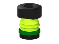 Przysawka piGRIP, warga piankowa, Ø25 mm, pianka EPDM (miękka), 1 mieszek, podstawa typ 1, NPT 1/4" wew., (G.FLI25S.B1.S1.NT14F.00) (9907667) - Piab