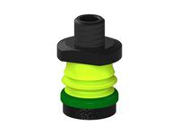 Przysawka piGRIP, warga piankowa, Ø25 mm, pianka EPDM (miękka), 1 mieszek, podstawa typ 1, NPT 1/4" zew., (G.FLI25S.B1.S1.NT14M.00) (9936623) - Piab