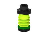 Przysawka piGRIP, warga piankowa, Ø25 mm, pianka EPDM (miękka), 3 mieszki, podstawa typ 1, G3/8" zew., filtr siatkowy (G.FLI25S.B3.S1.G38M.01) (9903200) - Piab