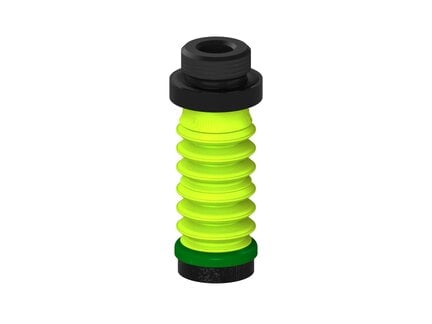 Przysawka piGRIP, warga piankowa, Ø25 mm, pianka EPDM (miękka), 6 mieszków (3+3), podstawa typ 1, G1/2" zew., (G.FLI25S.B6.S1.G12M.00) (9959158) - Piab