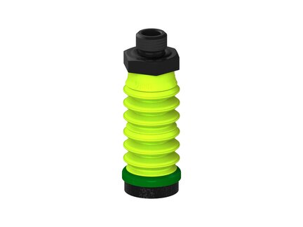 Przysawka piGRIP, warga piankowa, Ø25 mm, pianka EPDM (miękka), 6 mieszków (3+3), podstawa typ 1, G1/4" zew., (G.FLI25S.B6.S1.G14M.00) (9927034) - Piab