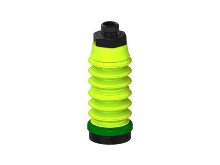 Przysawka piGRIP, warga piankowa, Ø25 mm, pianka EPDM (miękka), 6 mieszków (3+3), podstawa typ 1, G1/8" zew., piSAVE 03/60 (G.FLI25S.B6.S1.G18M.16) (9910447) - Piab