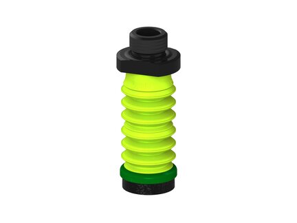 Przysawka piGRIP, warga piankowa, Ø25 mm, pianka EPDM (miękka), 6 mieszków (3+3), podstawa typ 1, G3/8" zew., (G.FLI25S.B6.S1.G38M.00) (9906172) - Piab