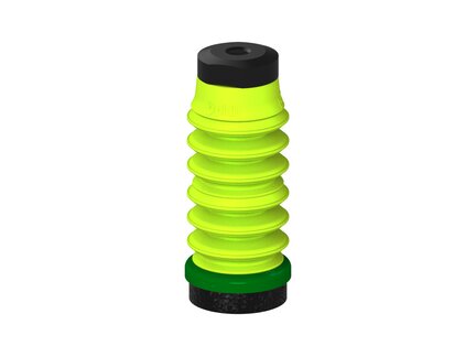 Przysawka piGRIP, warga piankowa, Ø25 mm, pianka EPDM (miękka), 6 mieszków (3+3), podstawa typ 1, filtr siatkowy (G.FLI25S.B6.S1.MM6F.01) (9913634) - Piab