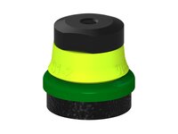 Przysawka piGRIP, warga piankowa, Ø25 mm, pianka EPDM (miękka), bez mieszków, podstawa typ 1, filtr siatkowy (G.FLI25S.F.S1.MM5F.01) (9918657) - Piab