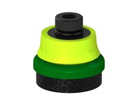 Przysawka piGRIP, warga piankowa, Ø25 mm, pianka EPDM (miękka), bez mieszków, podstawa typ 1, filtr siatkowy (G.FLI25S.F.S1.G18MR.01) (9947054) - Piab