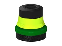 Przysawka piGRIP, warga piankowa, Ø25 mm, pianka EPDM (miękka), bez mieszków, podstawa typ 1, NPSF 1/8" wew., (G.FLI25S.F.S1.NS18F.00) (9903262) - Piab