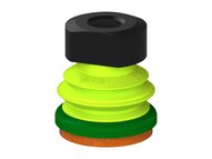 Przysawka piGRIP, warga piankowa, Ø35 mm, pianka NR (mocna), 1 mieszek, podstawa typ 1, NPT 1/4" wew., dysk filtracyjny (G.FLI35F.B1.S1.NT14F.02) (9909061) - Piab