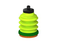 Przysawka piGRIP, warga piankowa, Ø35 mm, pianka NR (mocna), 3 mieszki, podstawa typ 1, M6 zew., filtr siatkowy (G.FLI35F.B3.S1.MM6M.01) (9906447) - Piab