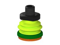 Przysawka piGRIP, warga piankowa, Ø35 mm, pianka NR (mocna), 1 mieszek, podstawa typ 1, NPT 1/4" zew., (G.FLI35F.B1.S1.NT14M.00) (9910050) - Piab
