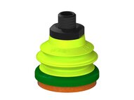 Przysawka piGRIP, warga piankowa, Ø35 mm, pianka NR (mocna), 1 mieszek, podstawa typ 1, NPT 1/8" zew., dysk filtracyjny (G.FLI35F.B1.S1.NT18M.02) (9910004) - Piab