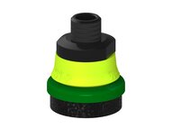 Przysawka piGRIP, warga piankowa, Ø25 mm, pianka EPDM (miękka), bez mieszków, podstawa typ 1, NPT 1/8" zew., (G.FLI25S.F.S1.NT18M.00) (9936966) - Piab