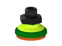 Przysawka piGRIP, warga piankowa, Ø35 mm, pianka NR (mocna), bez mieszków, podstawa typ 1, G1/4" zew., (G.FLI35F.F.S1.G14M.00) (9931726) - Piab