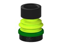 Przysawka piGRIP, warga piankowa, Ø35 mm, pianka EPDM (miękka), 1 mieszek, podstawa typ 1, G1/2" wew., (G.FLI35S.B1.S1.G12F.00) (9910506) - Piab