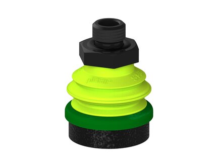 Przysawka piGRIP, warga piankowa, Ø35 mm, pianka EPDM (miękka), 1 mieszek, podstawa typ 1, G1/4" zew., (G.FLI35S.B1.S1.G14M.19) (9949112) - Piab