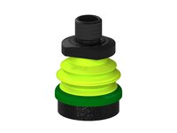 Przysawka piGRIP, warga piankowa, Ø35 mm, pianka EPDM (miękka), 1 mieszek, podstawa typ 1, gwint M14x1 zew., (G.FLI35S.B1.S1.MMF14M.00) (9903813) - Piab