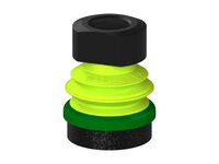 Przysawka piGRIP, warga piankowa, Ø35 mm, pianka EPDM (miękka), 1 mieszek, podstawa typ 1, G3/8" wew., (G.FLI35S.B1.S1.G38F.00) (9903710) - Piab