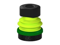 Przysawka piGRIP, warga piankowa, Ø35 mm, pianka EPDM (miękka), 1 mieszek, podstawa typ 1, NPT 1/4" wew., piSAVE 03/60 (G.FLI35S.B1.S1.NT14F.16) (9914900) - Piab