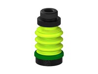 Przysawka piGRIP, warga piankowa, Ø35 mm, pianka EPDM (miękka), 3 mieszki, podstawa typ 1, G1/2" zew., piSAVE 03/60 (G.FLI35S.B3.S1.G12M.16) (9907842) - Piab