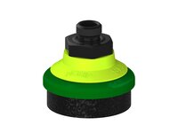 Przysawka piGRIP, warga piankowa, Ø35 mm, pianka EPDM (miękka), bez mieszków, podstawa typ 1, G1/8" zew., filtr siatkowy (G.FLI35S.F.S1.G18M.01) (9911028) - Piab