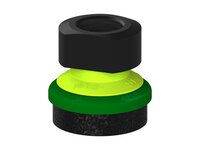 Przysawka piGRIP, warga piankowa, Ø35 mm, pianka EPDM (miękka), bez mieszków, podstawa typ 1, G3/8" wew., (G.FLI35S.F.S1.G38F.00) (9938258) - Piab