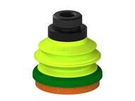 Przysawka piGRIP, warga piankowa, Ø50 mm, pianka NR (mocna), 1 mieszek, podstawa typ 1, G1/2" zew., piSAVE 04/60 (G.FLI50F.B1.S1.G12M.14) (9944166) - Piab