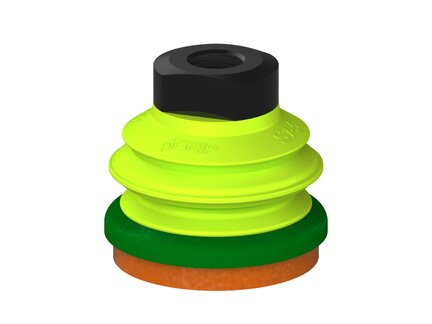 Przysawka piGRIP, warga piankowa, Ø50 mm, pianka NR (mocna), 1 mieszek, podstawa typ 1, G1/4" wew., (G.FLI50F.B1.S1.G14F.00) (9960947) - Piab