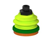 Przysawka piGRIP, warga piankowa, Ø50 mm, pianka NR (mocna), 1 mieszek, podstawa typ 1, G1/4" zew., piSAVE, dławik 1,0 mm (G.FLI50F.B1.S1.G14M.04) (9949129) - Piab