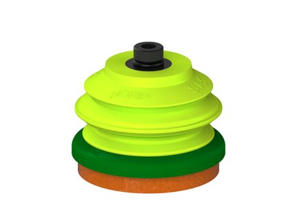 Przysawka piGRIP, warga piankowa, Ø50 mm, pianka NR (mocna), 1 mieszek, podstawa typ 1, (G.FLI50F.B1.S1.G18MR.00) (9959842) - Piab