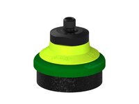 Przysawka piGRIP, warga piankowa, Ø35 mm, pianka EPDM (miękka), bez mieszków, podstawa typ 1, M6 zew., (G.FLI35S.F.S1.MM6M.00) (9909599) - Piab