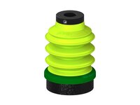 Przysawka piGRIP, warga piankowa, Ø35 mm, pianka EPDM (miękka), 3 mieszki, podstawa typ 1, (G.FLI35S.B3.S1.PD08X.00) (9948182) - Piab