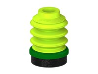 Przysawka piGRIP, warga piankowa, Ø35 mm, pianka EPDM (miękka), 3 mieszki, podstawa typ 1 (G.FLI35S.B3.S1.XXX.00) (9902653) - Piab