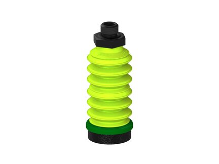 Przysawka piGRIP, warga piankowa, Ø35 mm, pianka EPDM (miękka), 6 mieszków (3+3), podstawa typ 1, G1/4" zew., (G.FLI35S.B6.S1.G14M.00) (9948821) - Piab