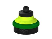 Przysawka piGRIP, warga piankowa, Ø35 mm, pianka EPDM (miękka), bez mieszków, podstawa typ 1, gwint M8x1 zew., (G.FLI35S.F.S1.MMF8M.00) (9911235) - Piab