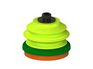 Przysawka piGRIP, warga piankowa, Ø50 mm, pianka NR (mocna), 1 mieszek, podstawa typ 1, gwint niski G 1/8" zew., (G.FLI50F.B1.S1.GL18M.00) (9946835) - Piab