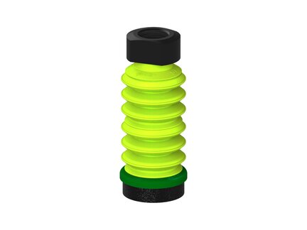 Przysawka piGRIP, warga piankowa, Ø35 mm, pianka EPDM (miękka), 6 mieszków (3+3), podstawa typ 1, G3/8" wew., (G.FLI35S.B6.S1.G38F.00) (9936256) - Piab