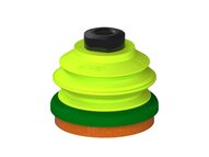 Przysawka piGRIP, warga piankowa, Ø50 mm, pianka NR (mocna), 1 mieszek, podstawa typ 1, dysk filtracyjny (G.FLI50F.B1.S1.MM10F.02) (9941350) - Piab