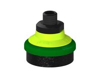 Przysawka piGRIP, warga piankowa, Ø35 mm, pianka EPDM (miękka), bez mieszków, podstawa typ 1, NPT 1/8" zew., filtr siatkowy (G.FLI35S.F.S1.NT18M.01) (9919781) - Piab