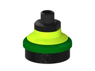 Przysawka piGRIP, warga piankowa, Ø35 mm, pianka EPDM (miękka), bez mieszków, podstawa typ 1, NPT 1/8" zew., (G.FLI35S.F.S1.NT18M.00) (9913177) - Piab