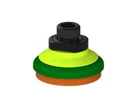 Przysawka piGRIP, warga piankowa, Ø50 mm, pianka NR (mocna), bez mieszków, podstawa typ 1, G3/8" zew., filtr siatkowy (G.FLI50F.F.S1.G38M.01) (9906325) - Piab