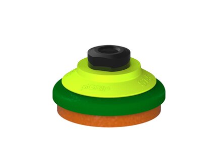 Przysawka piGRIP, warga piankowa, Ø50 mm, pianka NR (mocna), bez mieszków, podstawa typ 1, (G.FLI50F.F.S1.MM10F.00) (9910481) - Piab