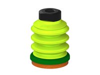 Przysawka piGRIP, warga piankowa, Ø50 mm, pianka NR (mocna), 3 mieszki, podstawa typ 1, G1/4" wew., piSAVE 03/60 (G.FLI50F.B3.S1.G14F.13) (9934778) - Piab