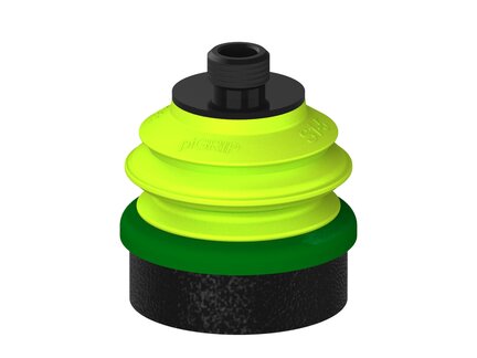 Przysawka piGRIP, warga piankowa, Ø50 mm, pianka EPDM (miękka), 1 mieszek, podstawa typ 1, gwint niski G1/4" zew., piSAVE 05/60 (G.FLI50S.B1.S1.GL14M.18) (9915773) - Piab